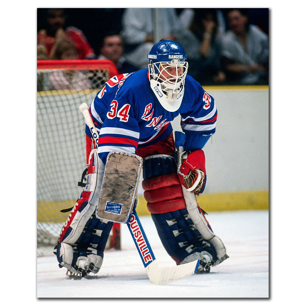 John Vanbiesbrouck Pre-Order New York Rangers Autographed 8x10 (3)