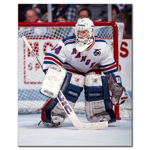 John Vanbiesbrouck Pre-Order New York Rangers Autographed 8x10 (4)