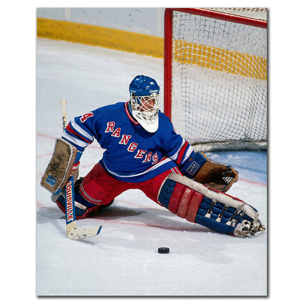 John Vanbiesbrouck Pre-Order New York Rangers Autographed 8x10 (5)