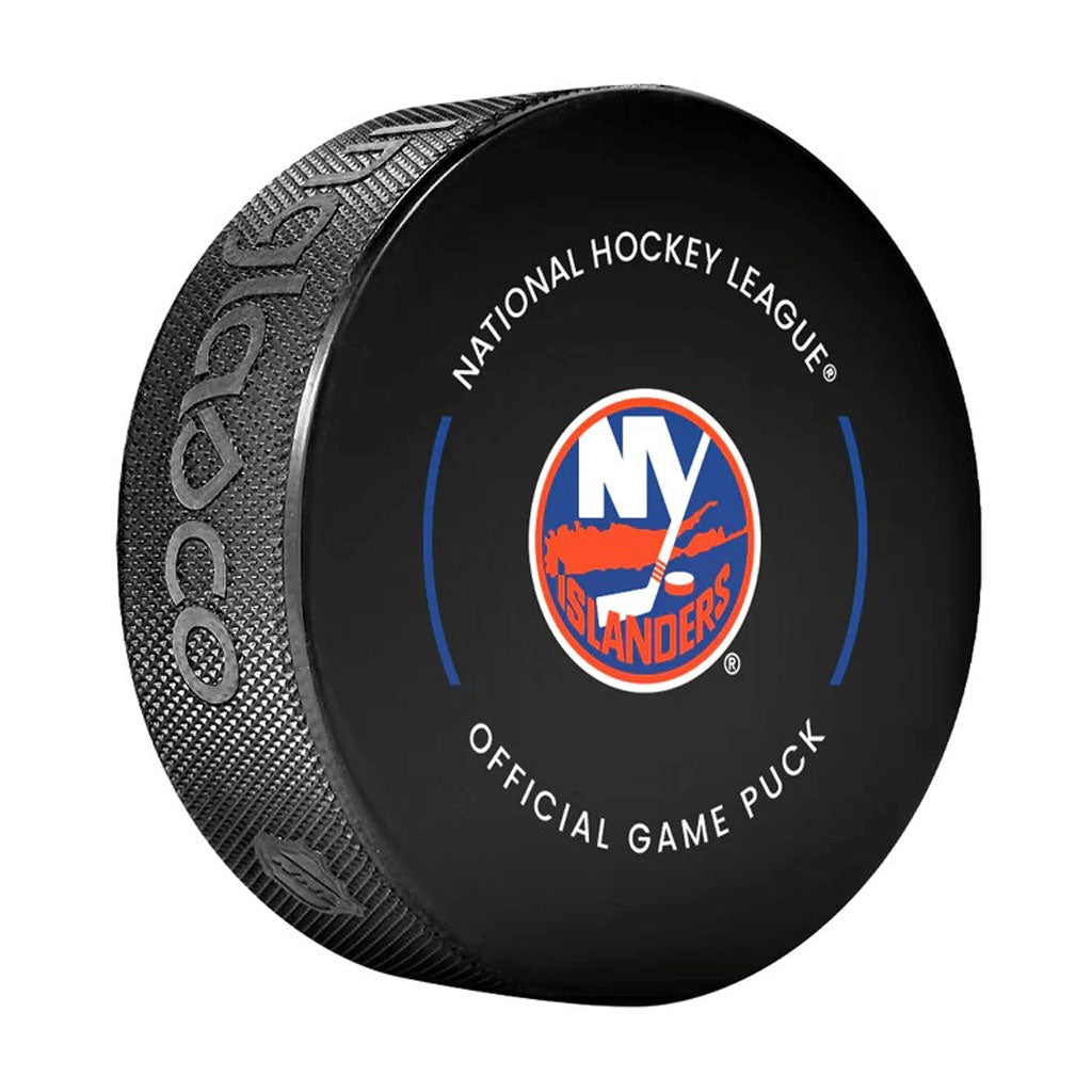 John Vanbiesbrouck Pre-Order New York Islanders Autographed Official Game Puck