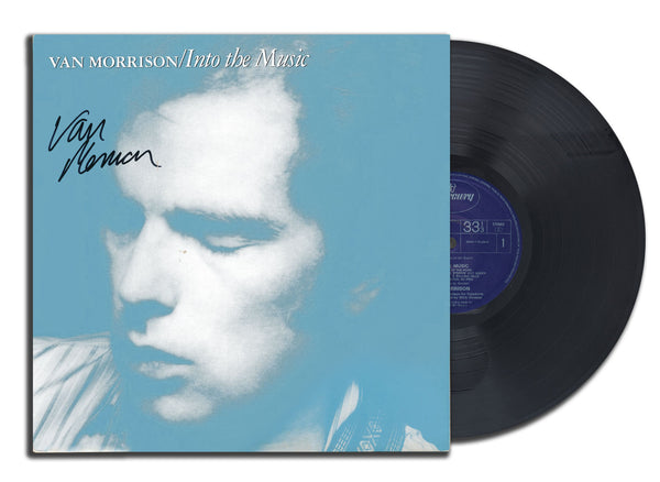 Van Morrison Signed INTO THE MUSIC Autographed Vinyl Album LP