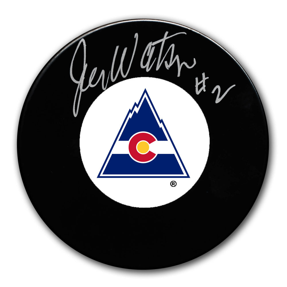 Joe Watson Colorado Rockies Autographed Puck - Sport Authentix Inc