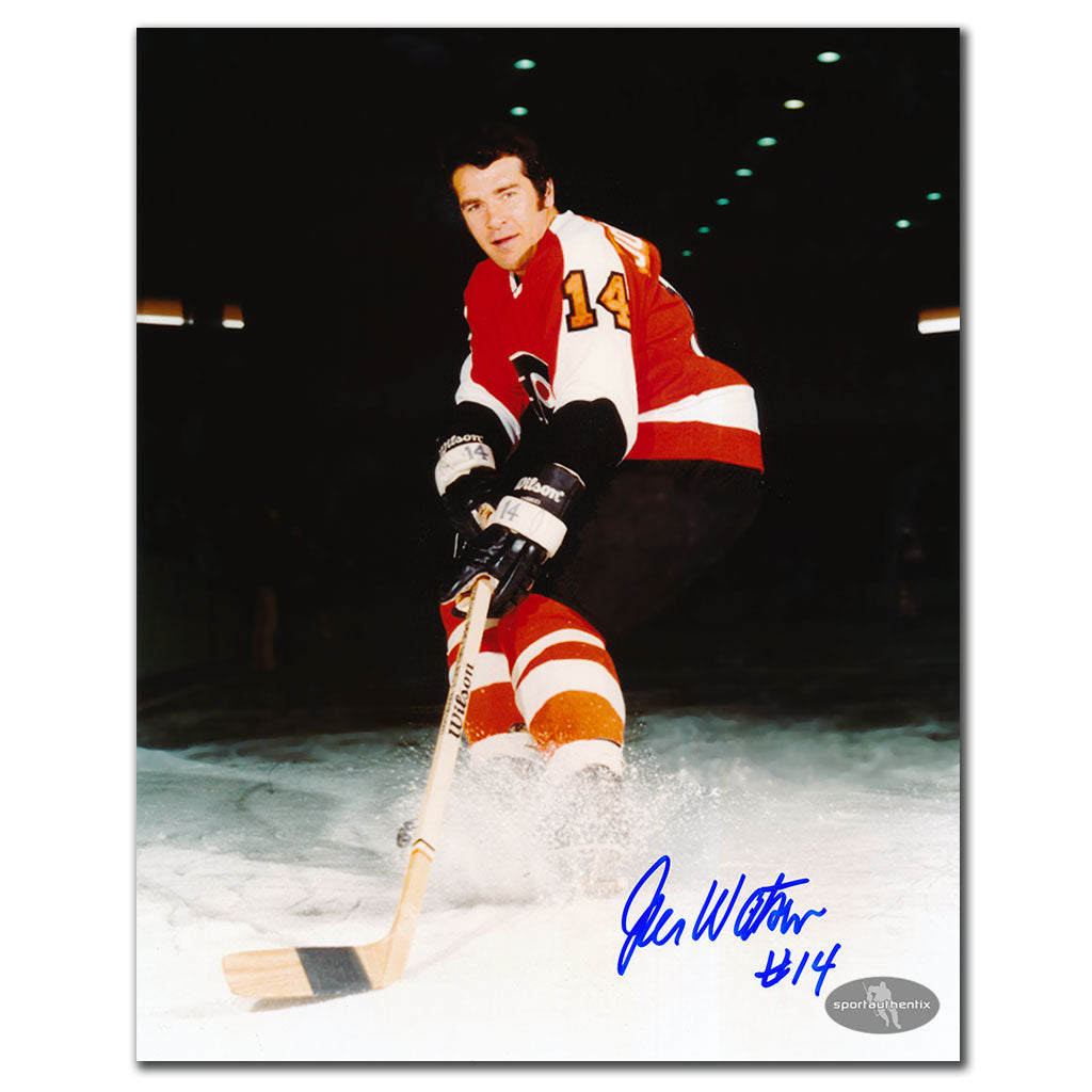 Joe Watson Philadelphia Flyers Autographed 8x10 - Sport Authentix Inc