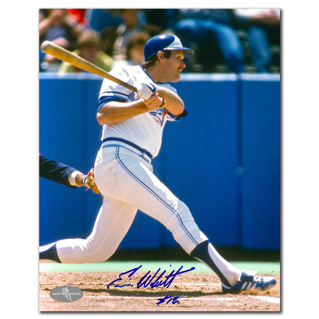 Ernie Whitt Toronto Blue Jays RETRO Autographed 8x10