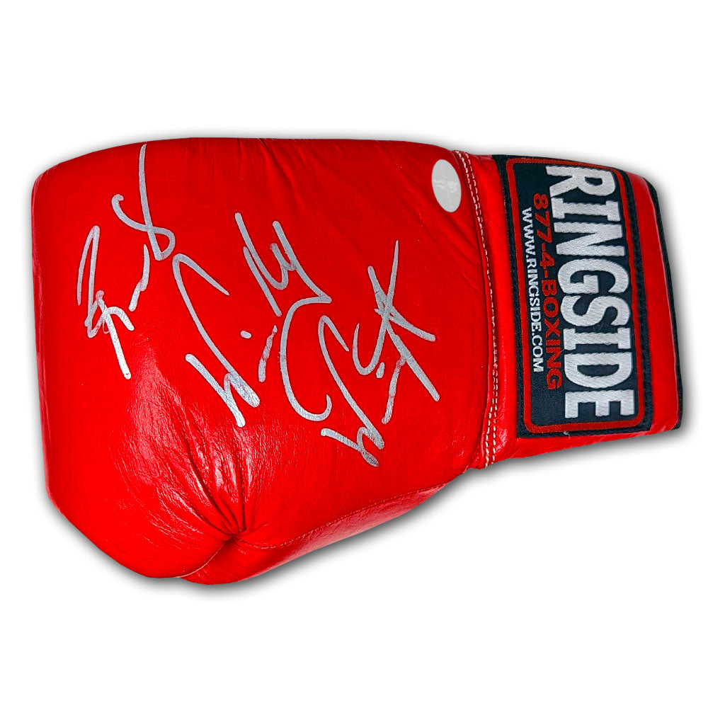 Ronald Winky Wright Autographed Ringside Boxing Glove