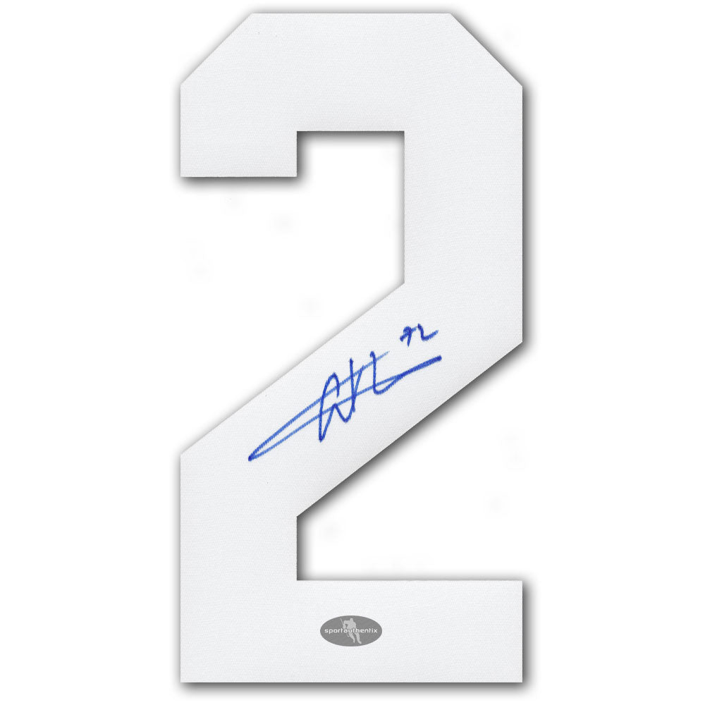 Arber Xhekaj Montreal Canadiens Autographed Jersey Number