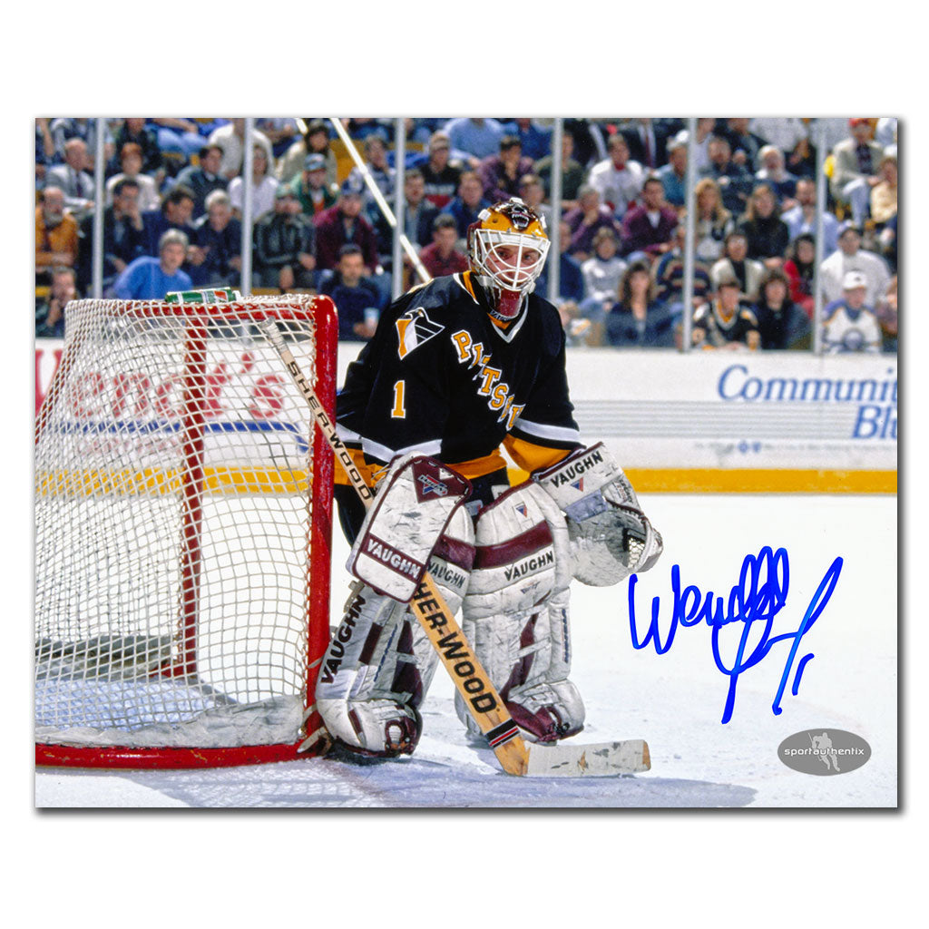 Wendell Young Pittsburgh Penguins Autographed 8x10 - Sport Authentix Inc