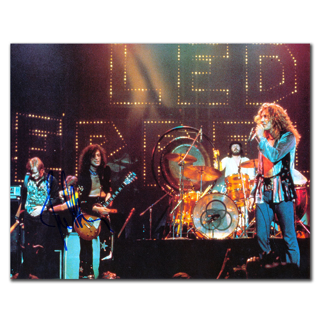 John Paul Jones LED ZEPPELIN Signed 8x10 Photo