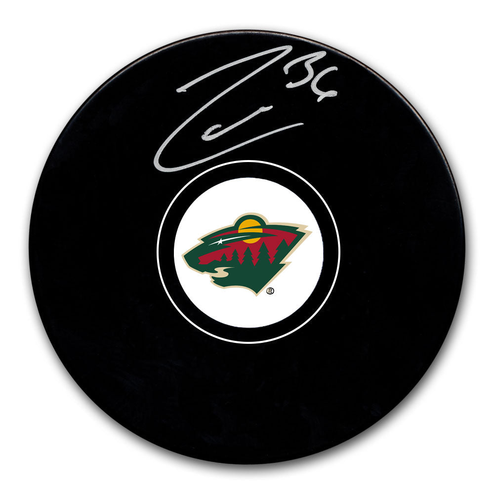 Mats Zuccarello Minnesota Wild Autographed Puck