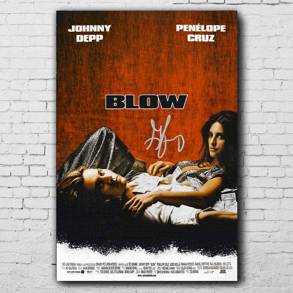 George Jung BLOW Signed 12x18 Movie Poster