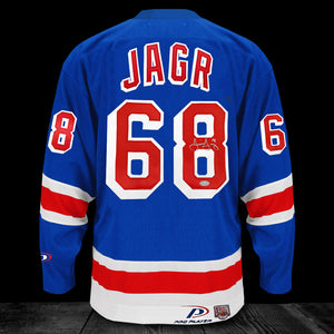 Jaromir Jagr New York Rangers CAPTAIN Pro Player Autographed Jersey