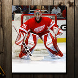 Curtis Joseph Pre-Order Detroit Red Wings Autographed 8x10 (1)