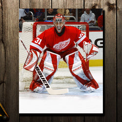 Curtis Joseph Pre-Order Detroit Red Wings Autographed 8x10 (1)
